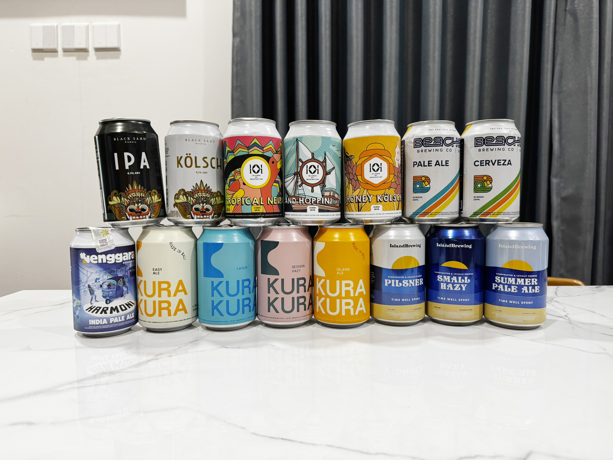 インドネシアビール最先端！ーバリ島クラフトビール15種飲み比べ！ ㊦