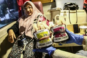 ラマダンの献血出張