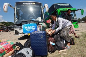 寄宿塾リルボヨで帰省準備