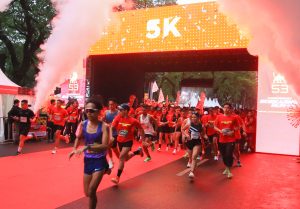 ジャカルタでランニング大会