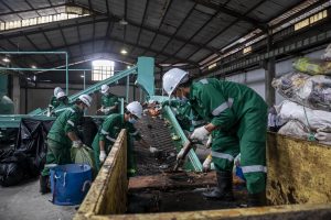 ごみを燃料に再生加工