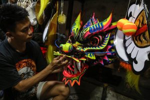 獅子舞衣装の需要が増加