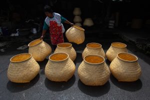 ジョグジャの竹輸出２％増