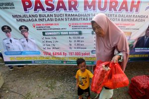 ラマダン前の安売り市