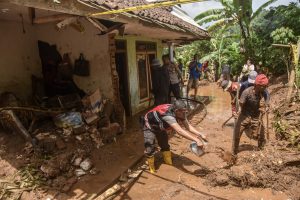 チアミスで土砂崩れ