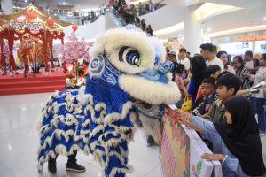 旧正月祝う獅子舞