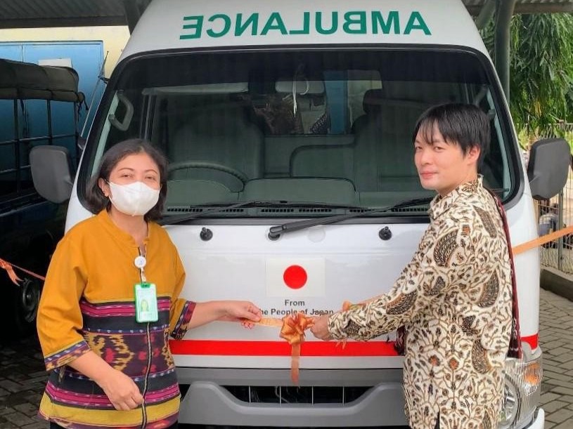 日本、救急車供与で地方医療支援ー東ヌサトゥンガラ州に無償協力