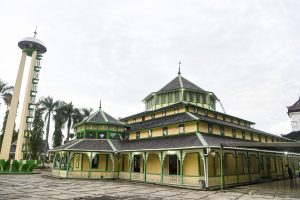 東カリマンタンの木造モスク