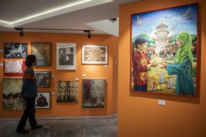 ラマダンをテーマに美術展