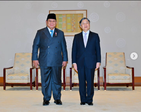 大統領、天皇陛下と会見