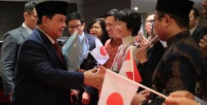 プラボウォ大統領が東京に到着