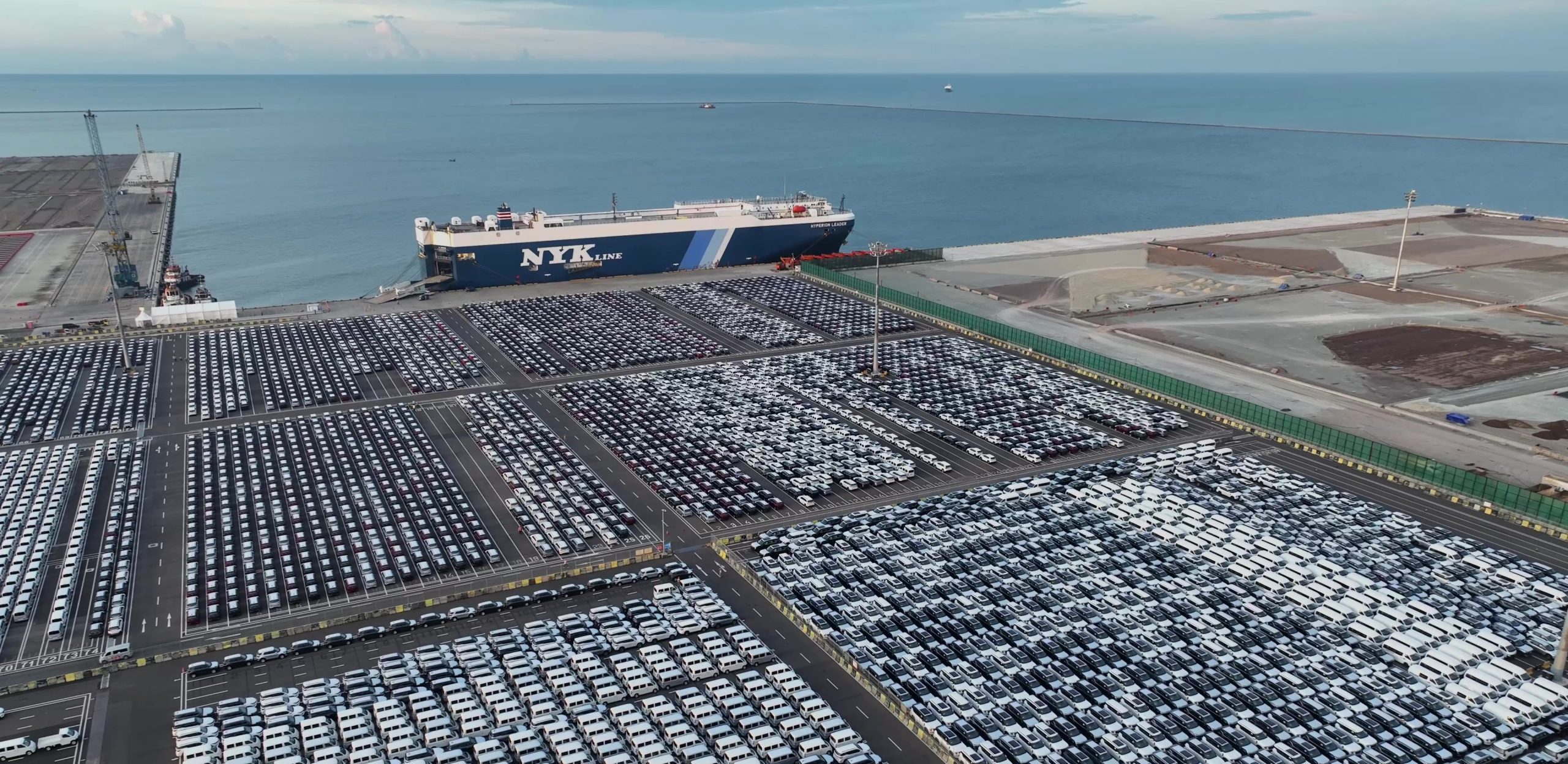 日本郵船、パティンバン港へ初寄港