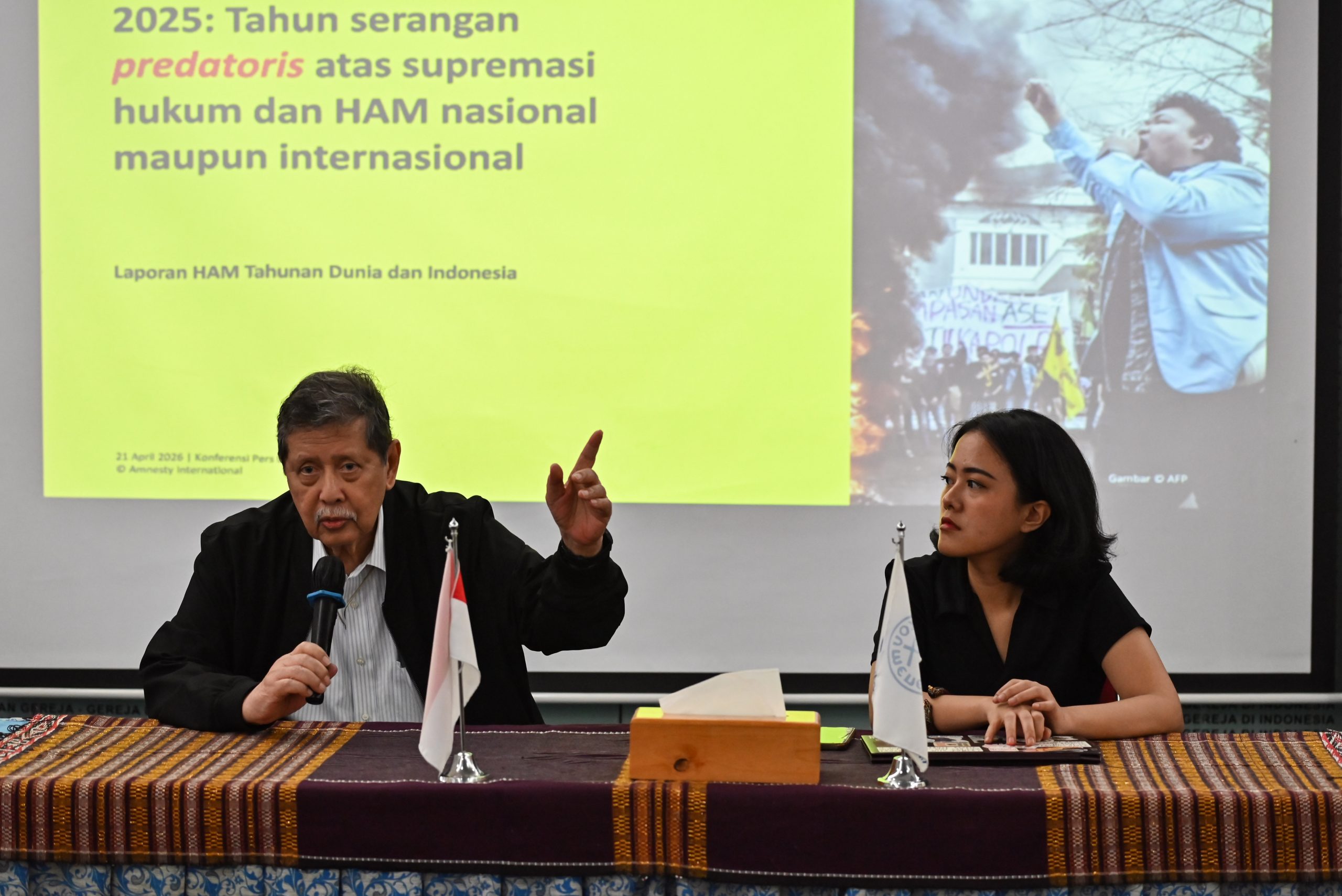 アムネスティ、インドネシア「強権化」で警鐘