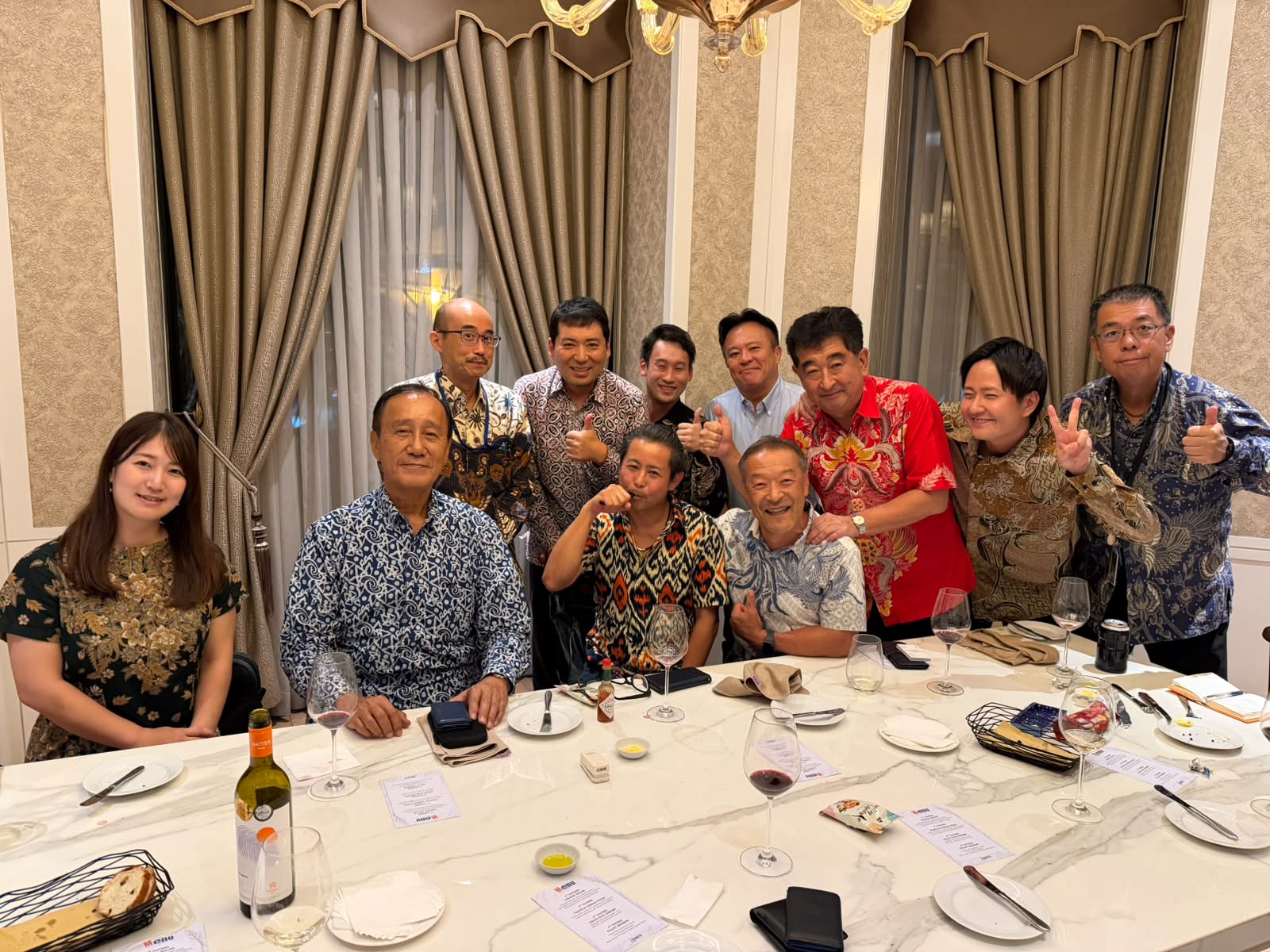「欧州を語る会」が５月食事会ーイタリアンレストランで歓談