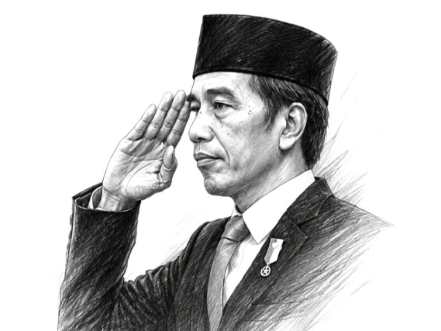 大統領、ジョコウィ氏に祝意