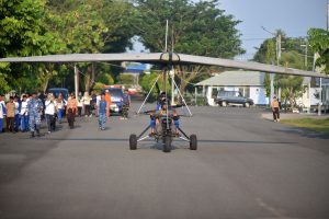 大空への夢、テイクオフ