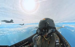 尼馬空軍、国境で共同哨戒