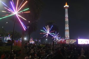 インドネシア独立81周年、各地の表情