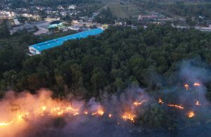 森林火災、乾期で被害拡大ー隣国マレーシアに煙害も