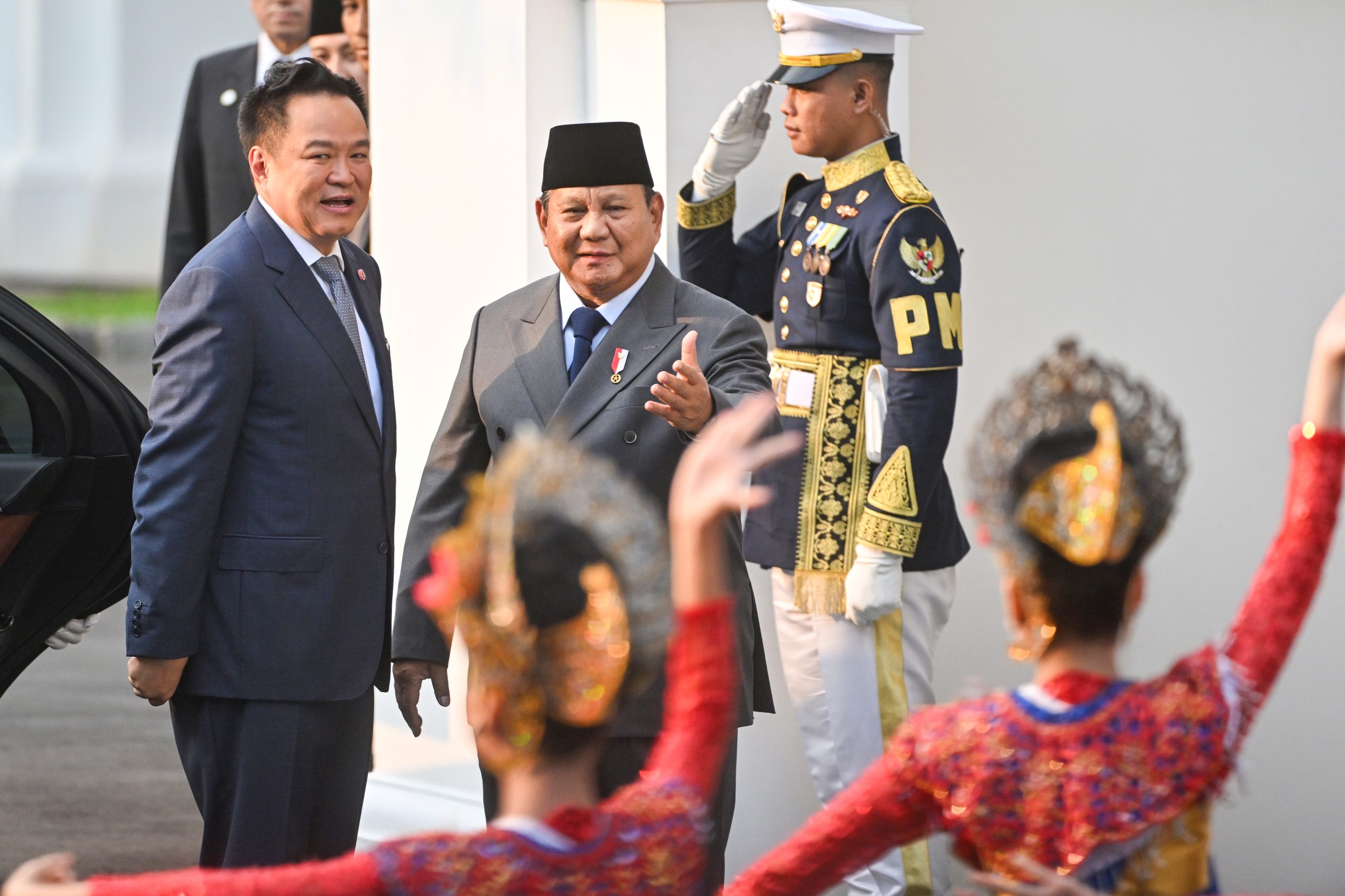 タイ首相、15年ぶり公式訪問ー貿易委創設、越境犯罪対策も