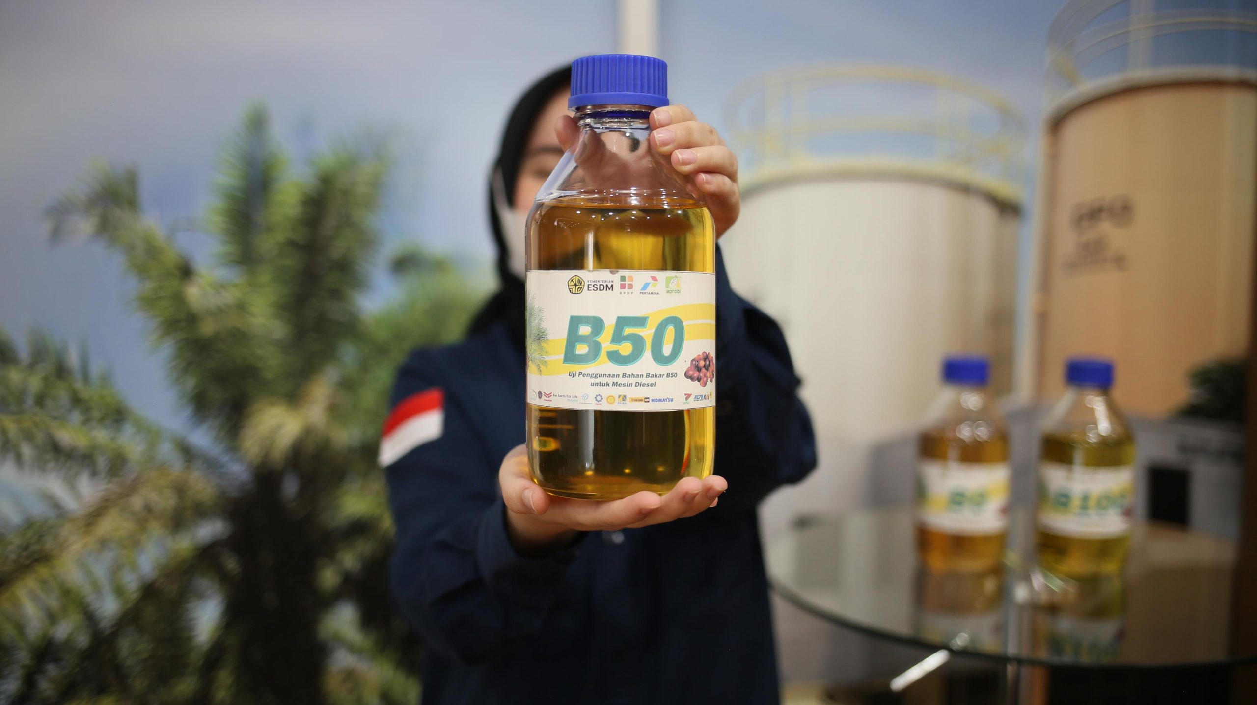 バイオ燃料「Ｂ50」 配給８割にー10月全面実施へ整備急ぐ
