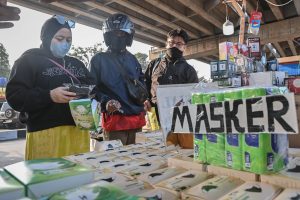 降灰受けマスク需要急増