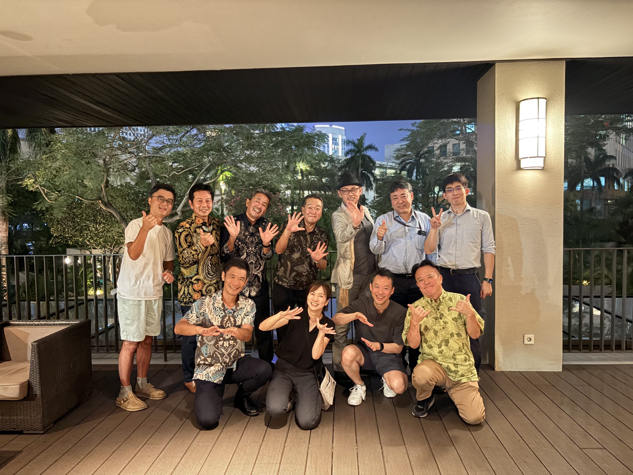 BBQ囲んでにぎやかにー湘南会懇親会に13人参加