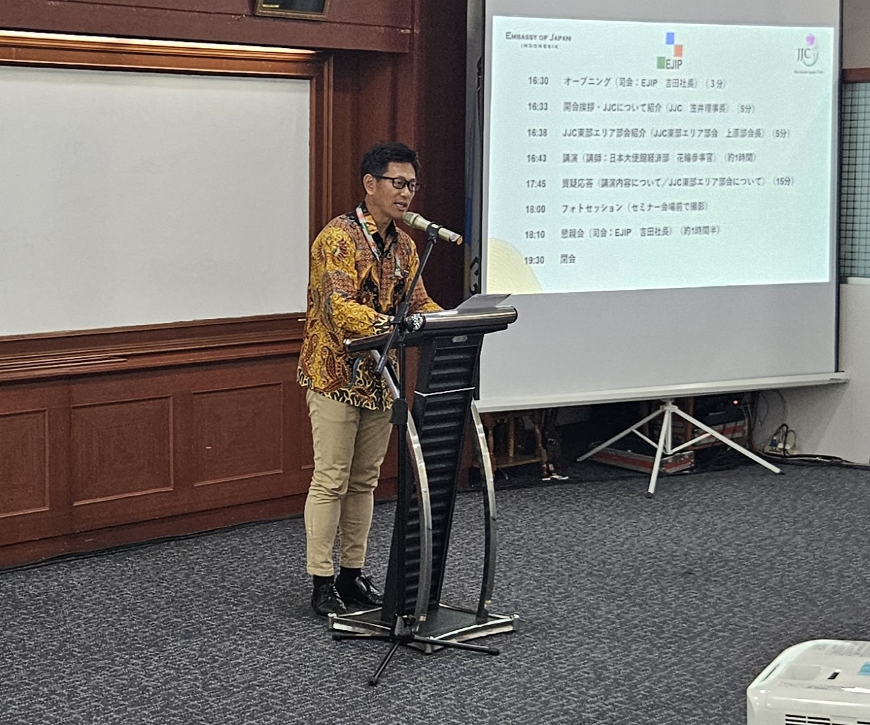 会員の声集め、インドネシア政府へ提言ーＪＪＣ東部エリア部会・吉田部会長に聞く