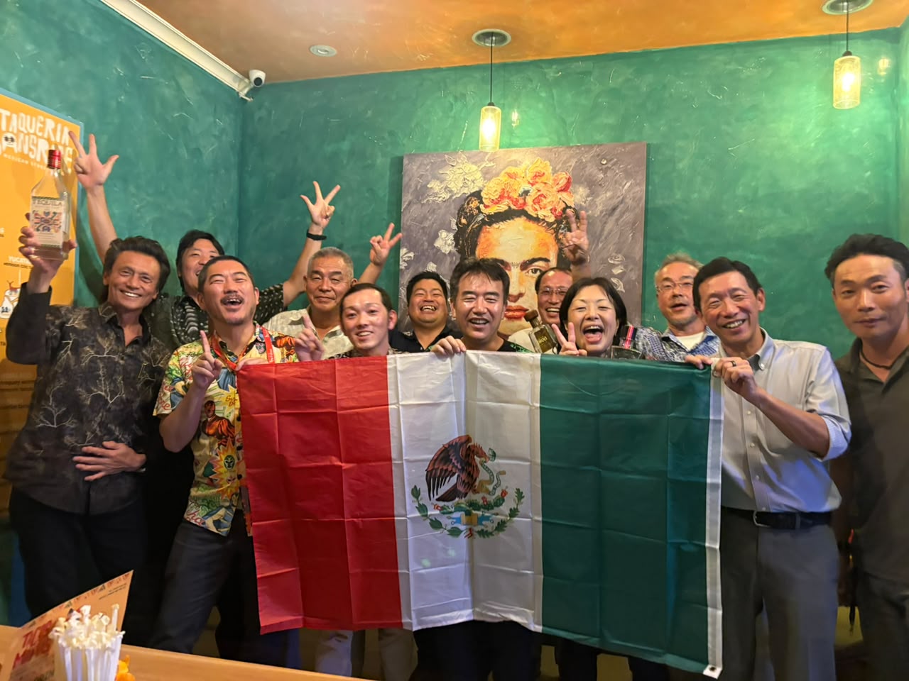メキシコ話に花を咲かせるーインドネシアメヒコ会（仮称）