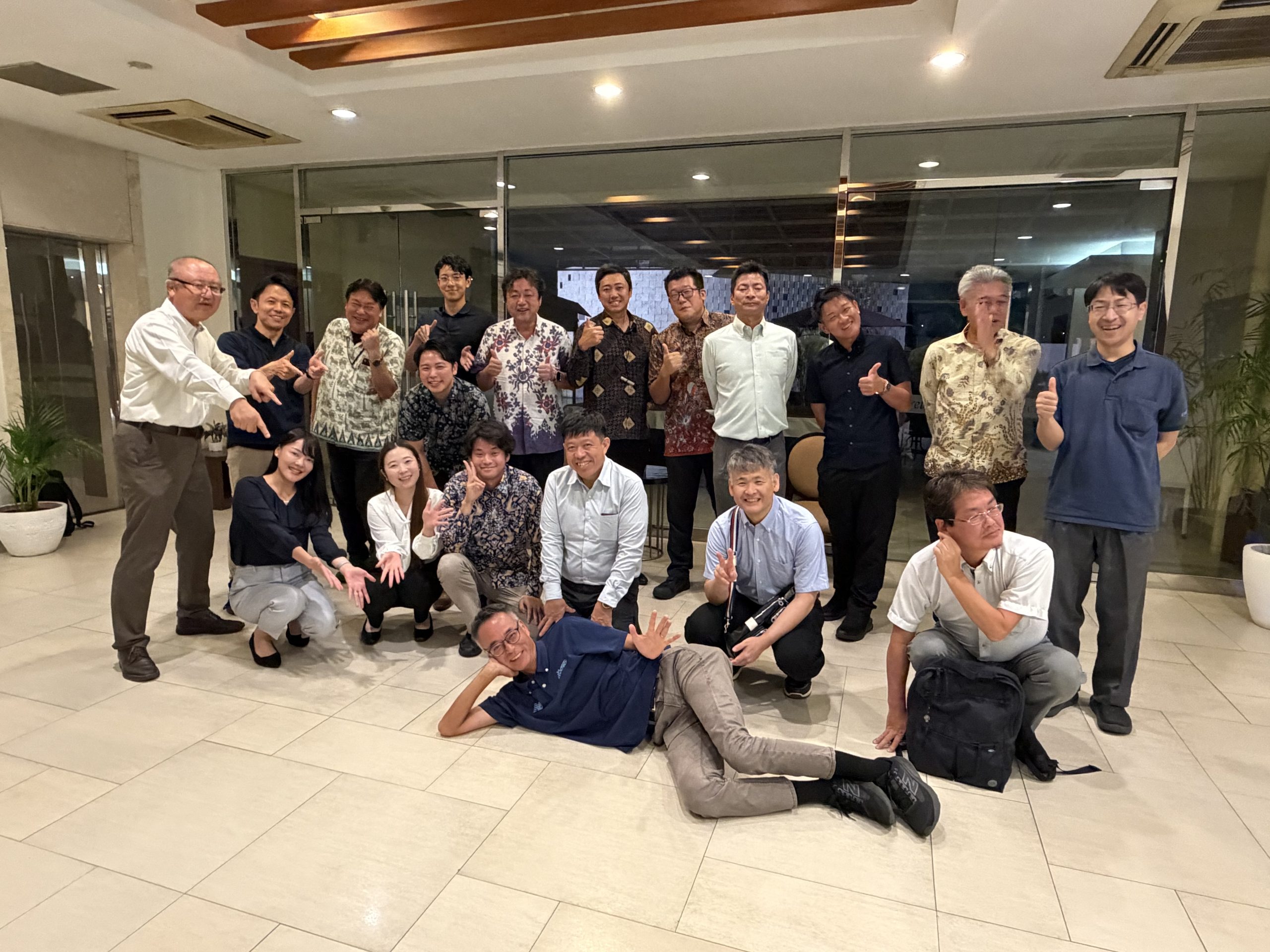 19人で宴を楽しむーデルタマス会