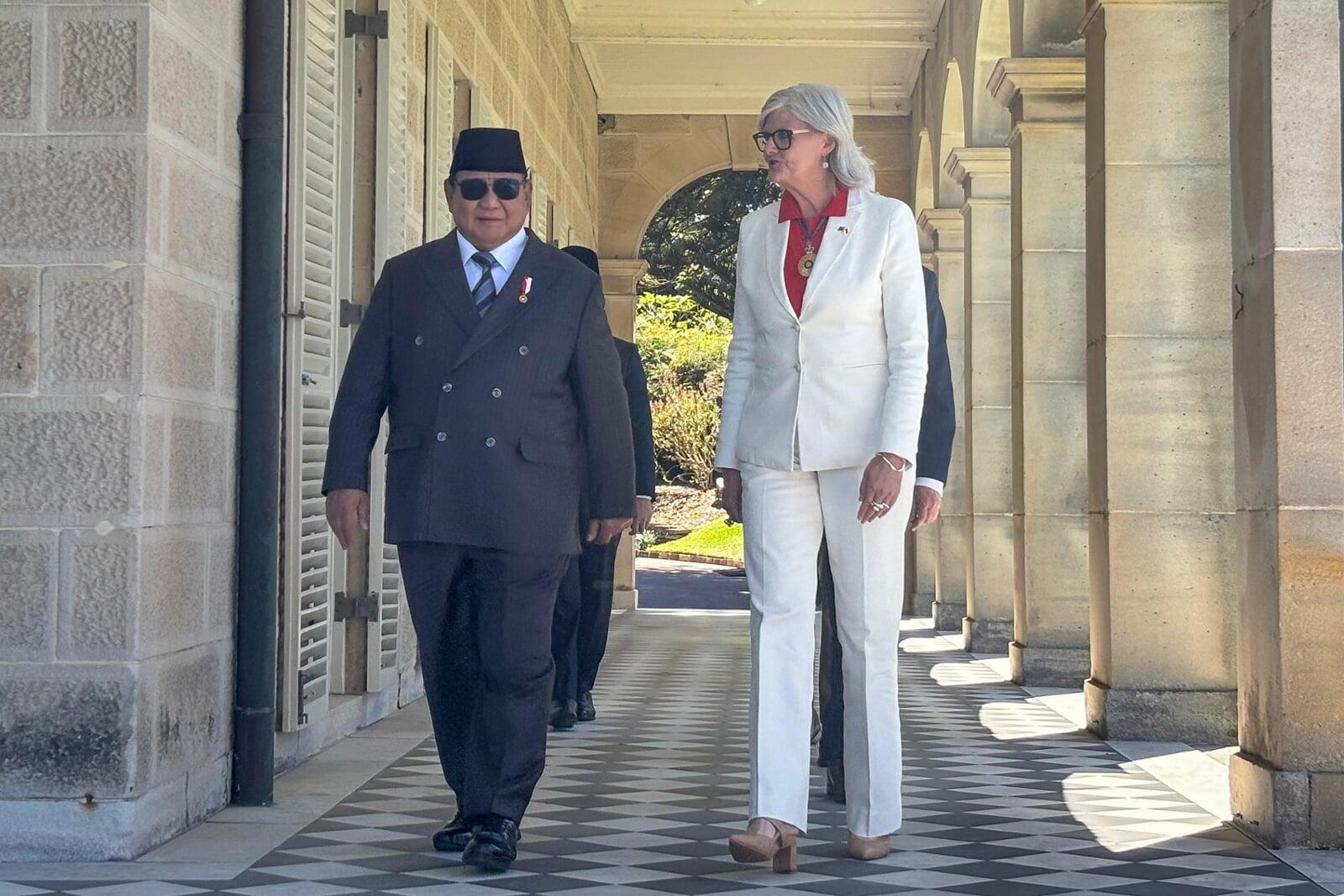 プラボウォ大統領「豪軍に旧友多い」