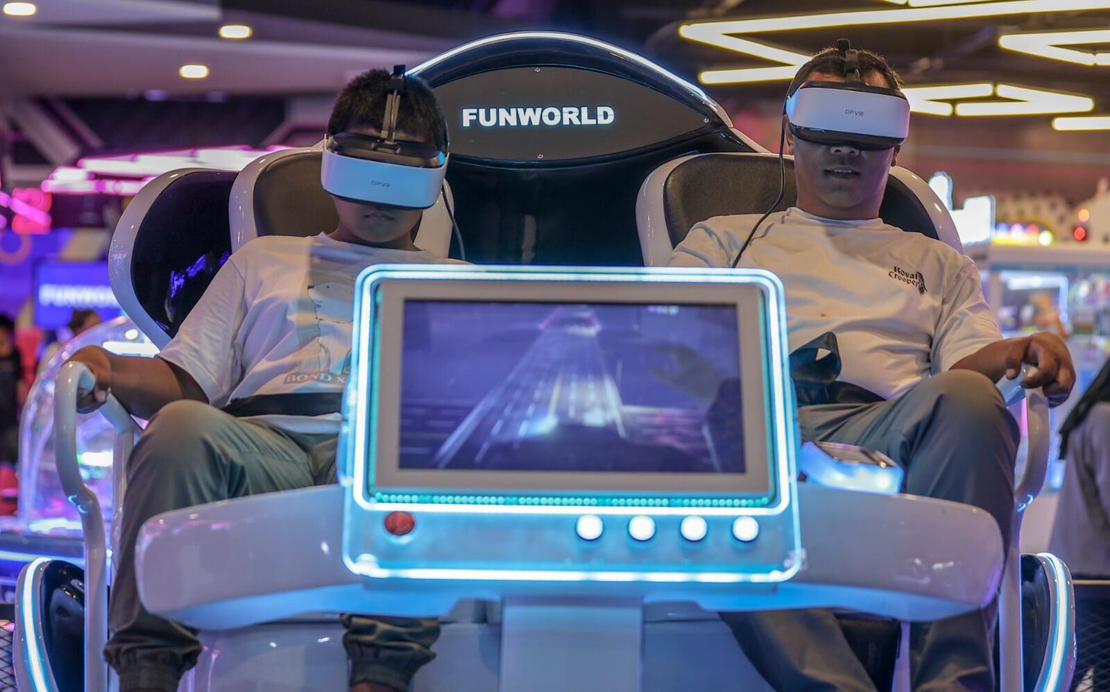 テルナテにVR遊具が初登場