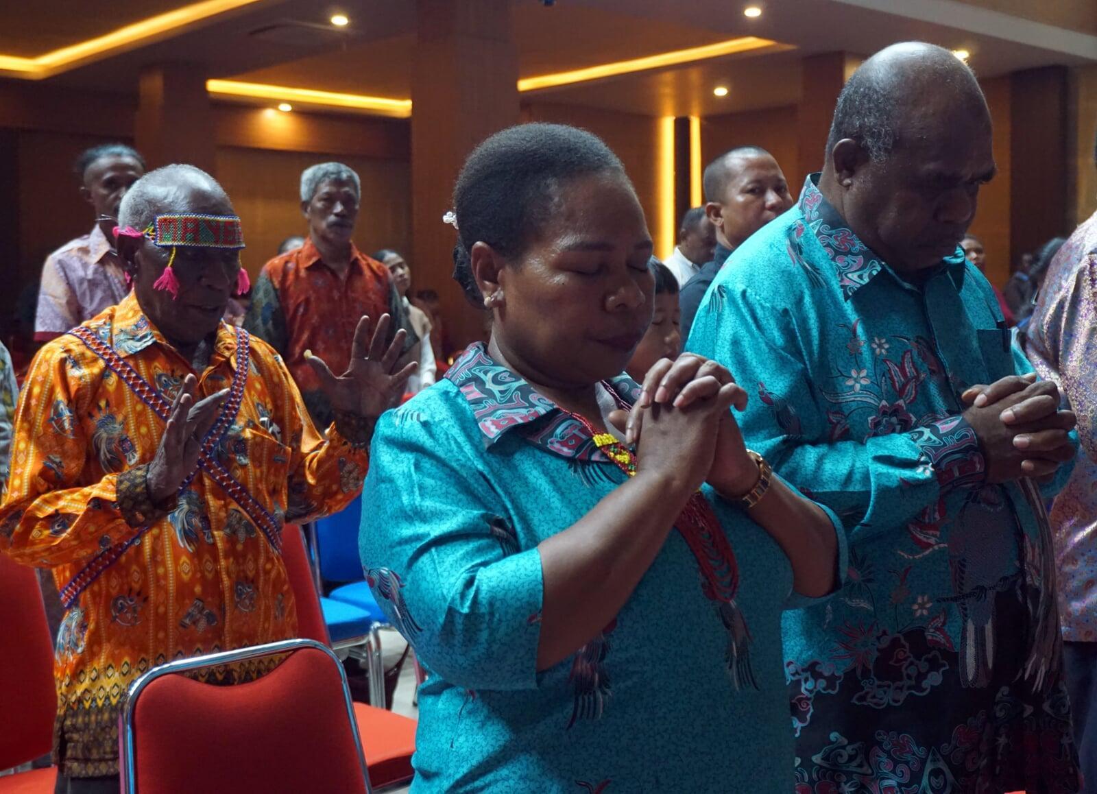 南西パプア先住民社会団体（LMA）によるクリスマス